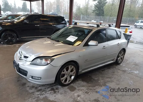 2008 Mazda Mazda3 S Touring из США, поврежденный, VIN JM1BK344381870560